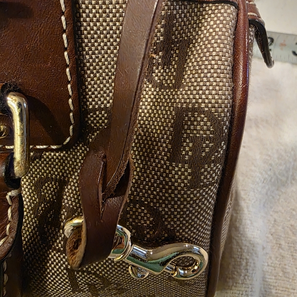 Dooney & Bourke Mini Domed Tassel Satchel HP261 WA-1975 Patch-ginghsm Lining - Picture 12 of 14